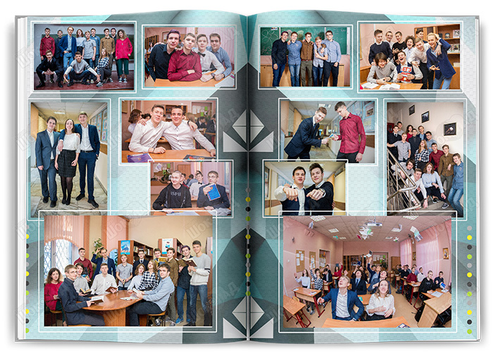 Альбомы выпускных классов с репортажем