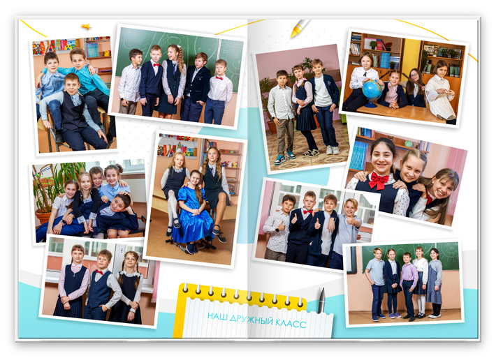 3 выпускной альбом началка Репортажка