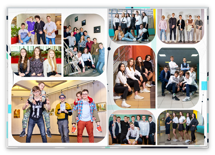 Выпускной альбом оригинальный школьный репортаж