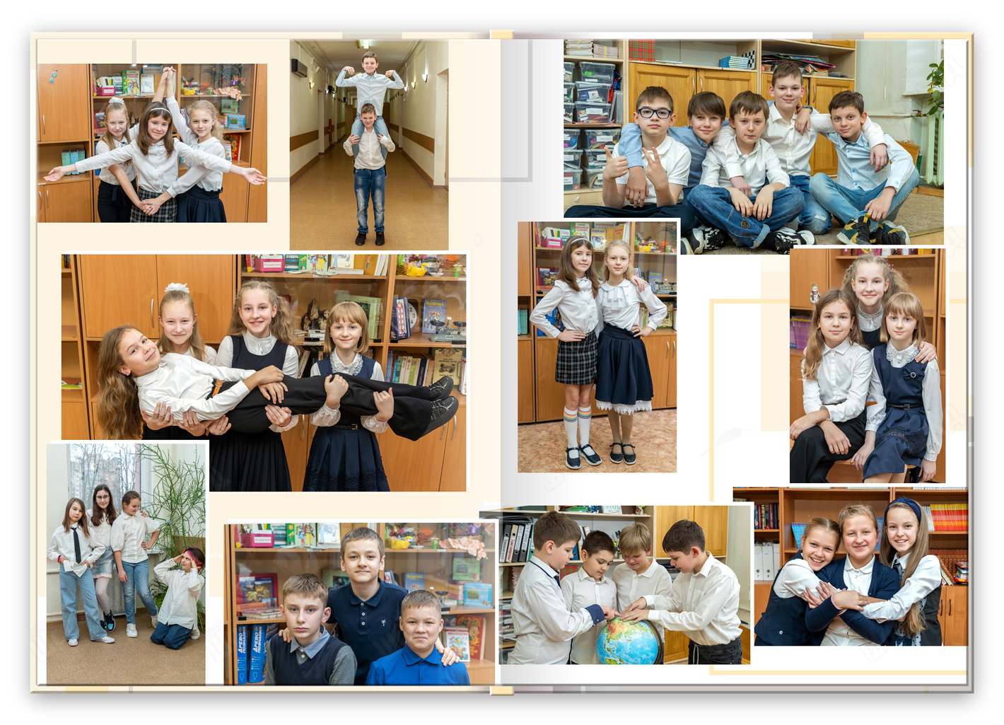 4.1 Альбом для 1-4 класса Ступеньки в школе