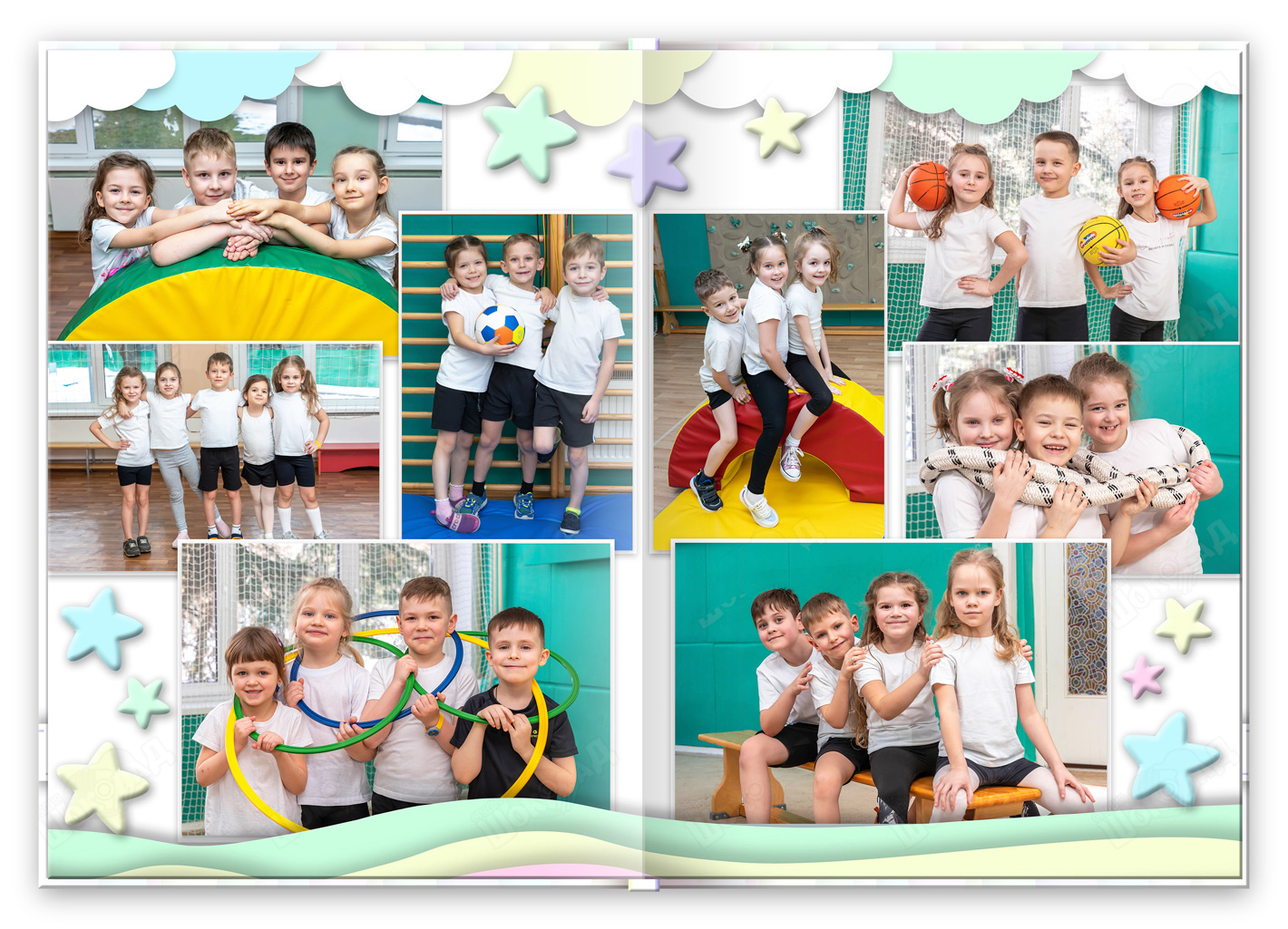 Фотоальбом сада мечта - спортивный Репортаж