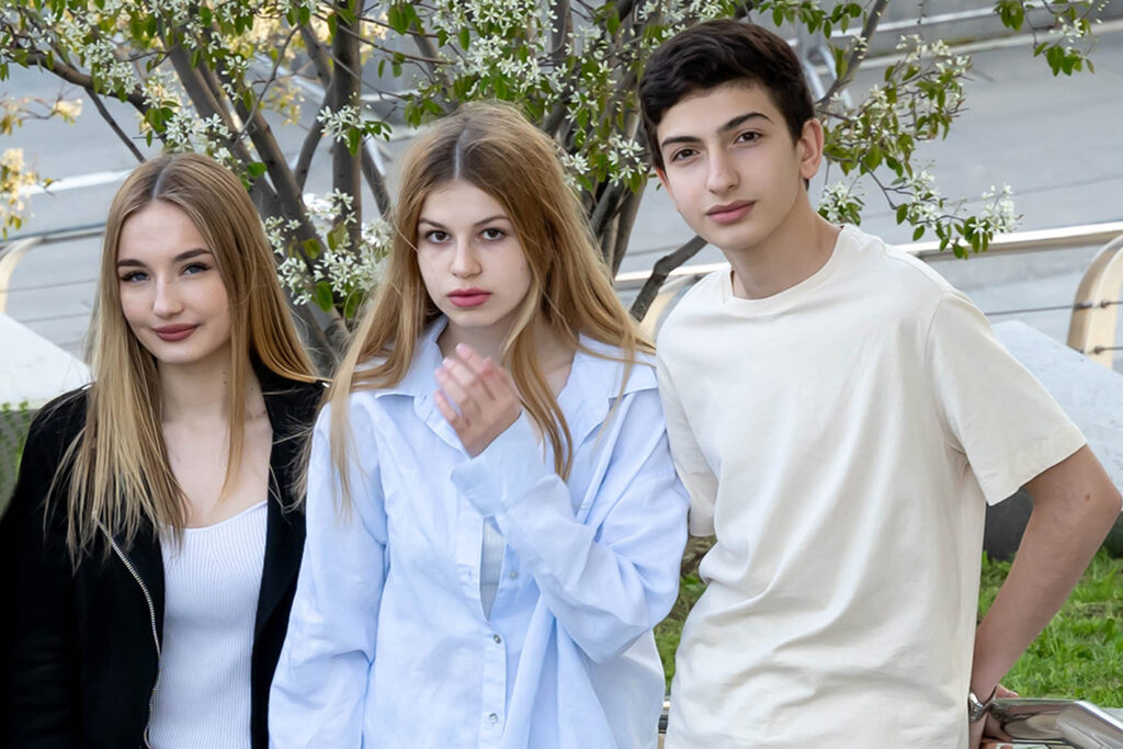 Москва Сити трое