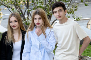 уличная съемка для выпускного альбома 9-11 класса