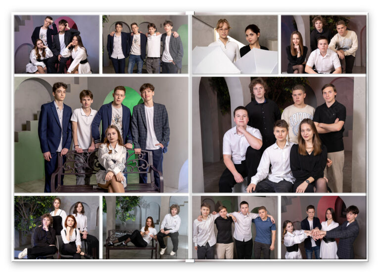 Книга Студия, вариант Лайт+, разворот Спортзал Лайт+