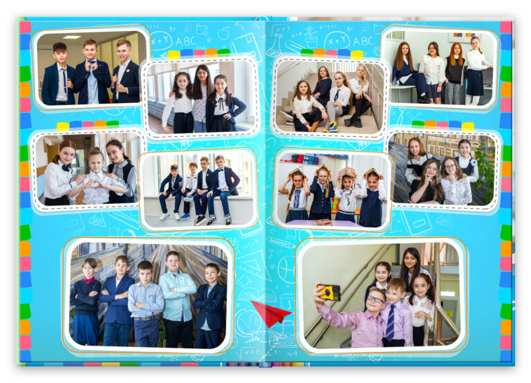 Книга Небо, вариант Лайт+, разворот Спортзал Лайт+