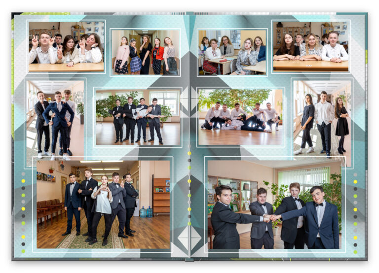 Книга Техно, вариант Лайт+, разворот Спортзал Лайт+