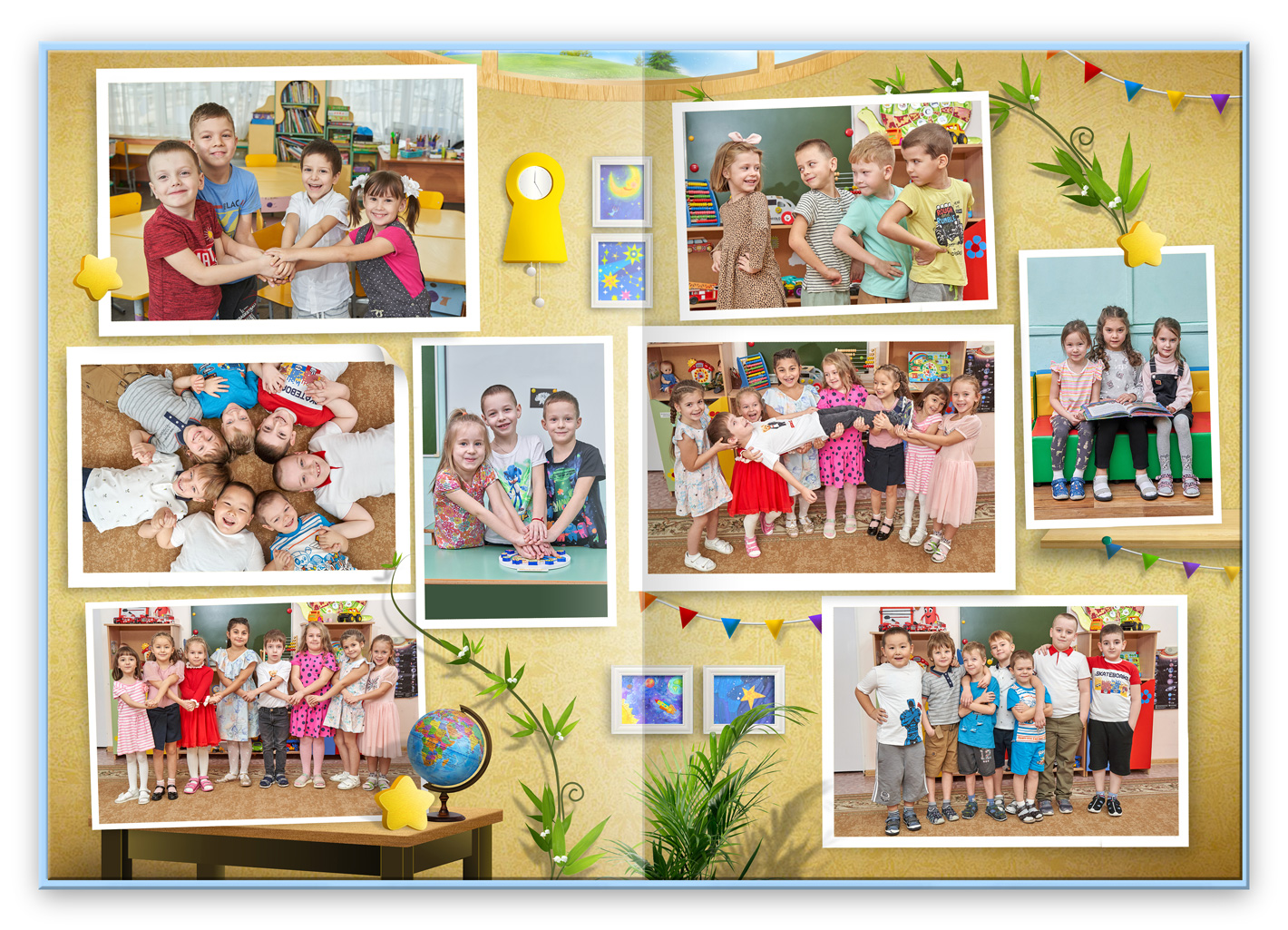фотоальбом выпускника сада звездный (5)