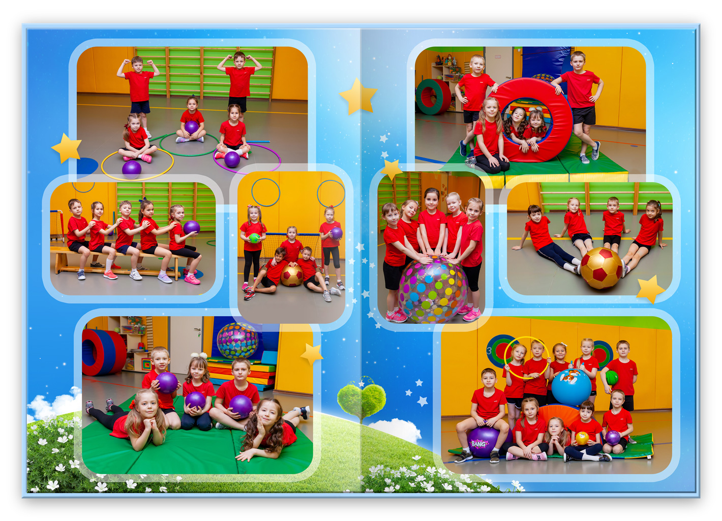 фотоальбом выпускника сада звездный (8)