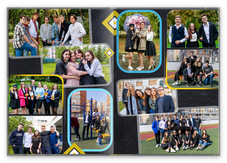 Книга Класс, вариант Лайт+, разворот Прогулка