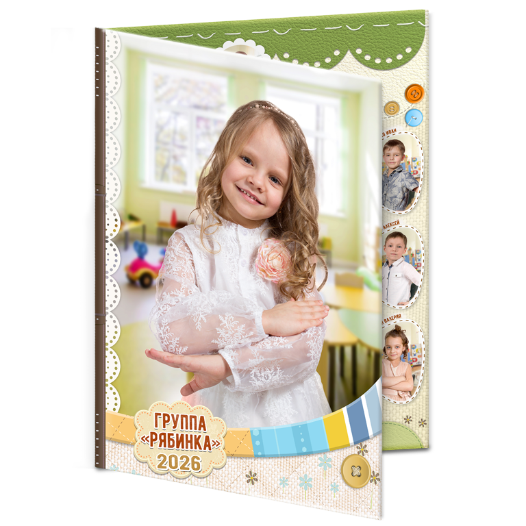 фотоальбом для сада пуговки (4)